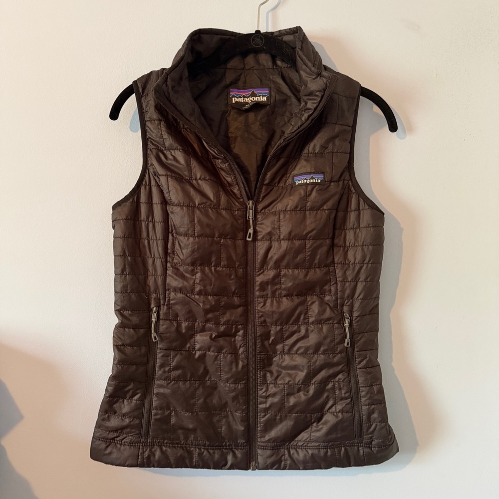 Patagonia Women's Nano Puff® Black Quilted Insulated Vest